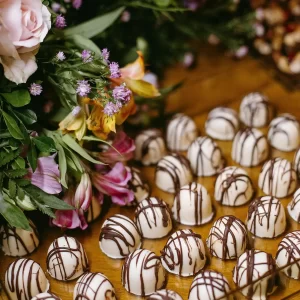Bombom de Chocolate Branco Recheado