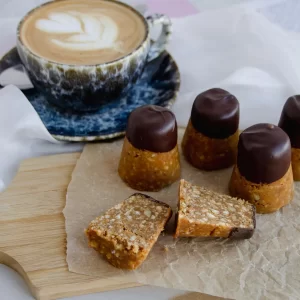 Bombom de Chocolate com Pé de Moleque