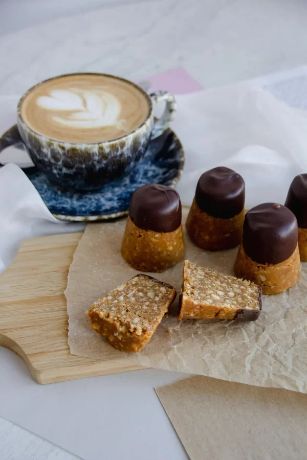 Bombom de Chocolate com Pé de Moleque
