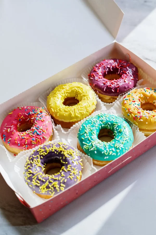 Donuts Falsos com Recheio de Geléia e Cobertura de Chocolate